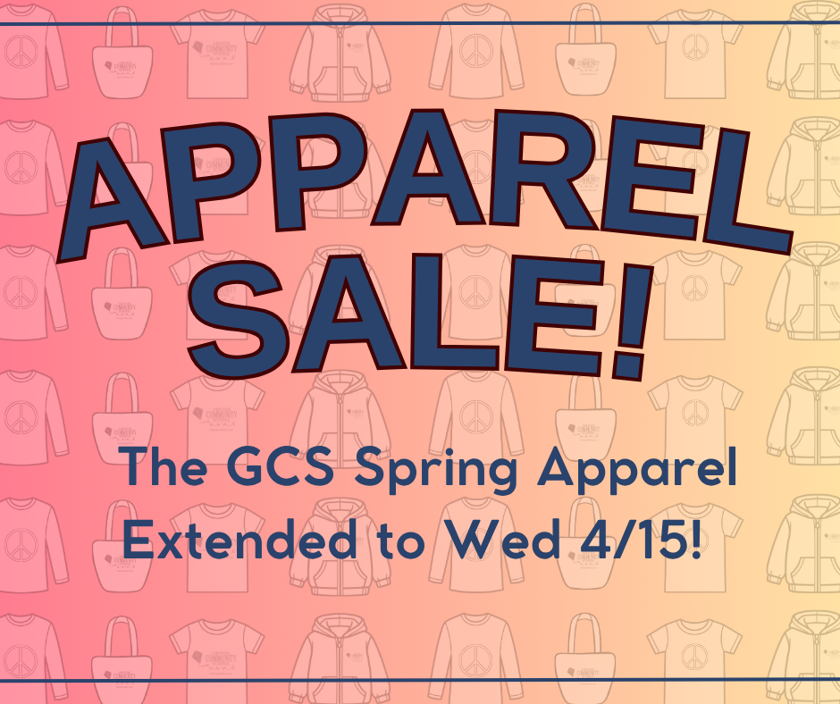 GCS Spring Apparel Sale 2026